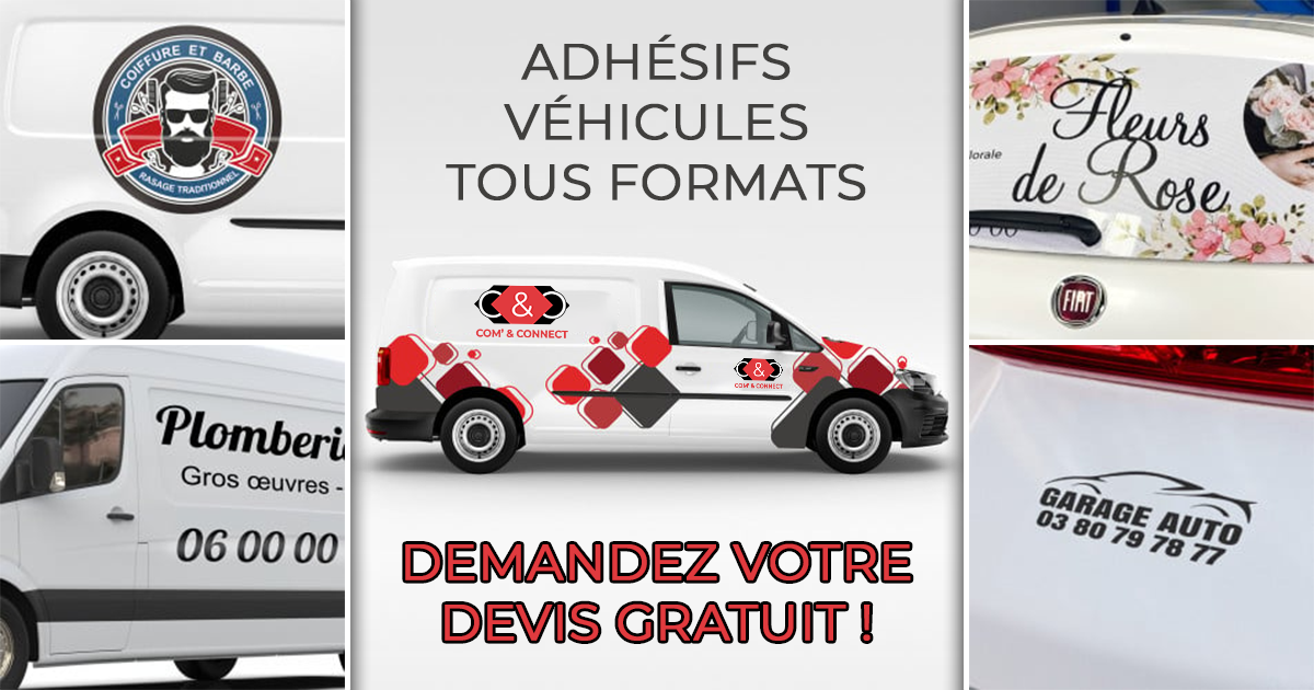 conception vinyles autocollants Pévèle Orchies